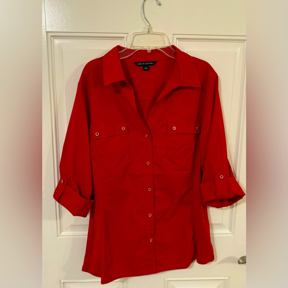 Beautiful red blouse